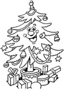Kerst kleurplaat 39