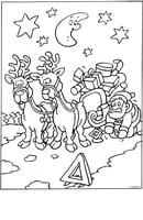 Kerst kleurplaat 5