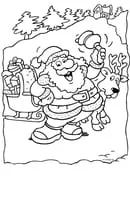 Kerst kleurplaat 8