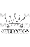 Koningsdag kleurplaat 21