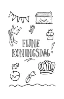 Koningsdag kleurplaat 5