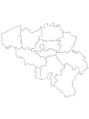 Landkaarten kleurplaat 8