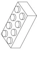 Lego kleurplaat 2
