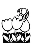 Lente kleurplaat 17