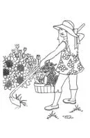 Lente kleurplaat 33