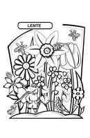 Lente kleurplaat 34