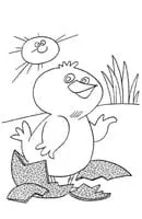 Lente kleurplaat 9
