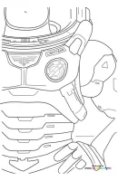 Lightyear kleurplaat 10