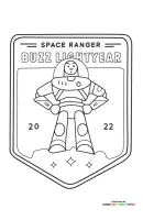 Lightyear kleurplaat 11