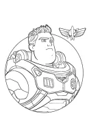 Lightyear kleurplaat 15