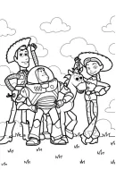 Lightyear kleurplaat 19