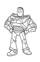 Lightyear kleurplaat 23