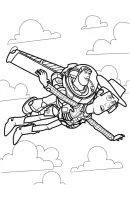 Lightyear kleurplaat 31