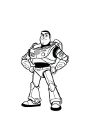 Lightyear kleurplaat 44