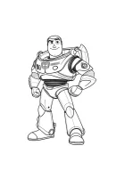 Lightyear kleurplaat 46