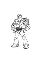 Lightyear kleurplaat 47