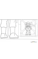 Lightyear kleurplaat 9