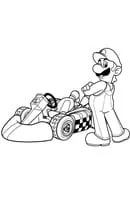 Mario kleurplaat 10