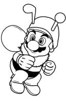 Mario kleurplaat 13