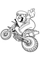 Mario kleurplaat 3