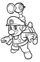 Mario kleurplaat 9