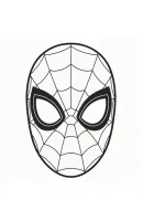 Masker kleurplaat 9