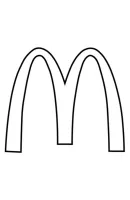 Merklogo kleurplaat 9