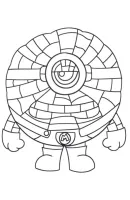 Minions kleurplaat 5