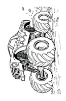 Monstertruck kleurplaat 5