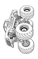 Monstertruck kleurplaat 6