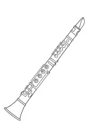 Muziekinstrumenten kleurplaat 5