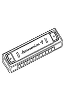 Muziekinstrumenten kleurplaat 6