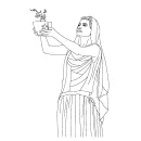 Mythologie kleurplaat 12