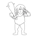 Mythologie kleurplaat 4