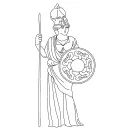 Mythologie kleurplaat 6
