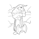 Mythologie kleurplaat 9