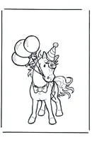 Paarden kleurplaat 24