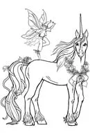 Paarden kleurplaat 28