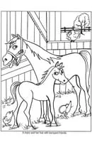 Paarden kleurplaat 32
