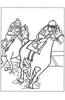 Paarden kleurplaat 5