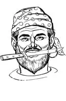 Piraten kleurplaat 13