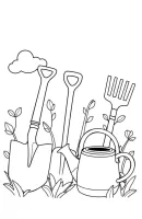 Planten kleurplaat 6