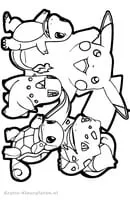 Pokemon kleurplaat 15
