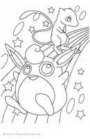 Pokemon kleurplaat 25