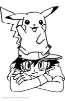 Pokemon kleurplaat 27