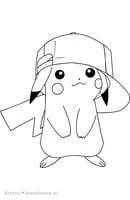Pokemon kleurplaat 9