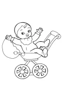 Poppen kleurplaat 2