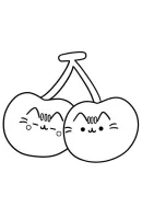 Pusheen kleurplaat 10