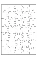 Puzzel kleurplaat 2