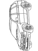 Raceauto kleurplaat 23